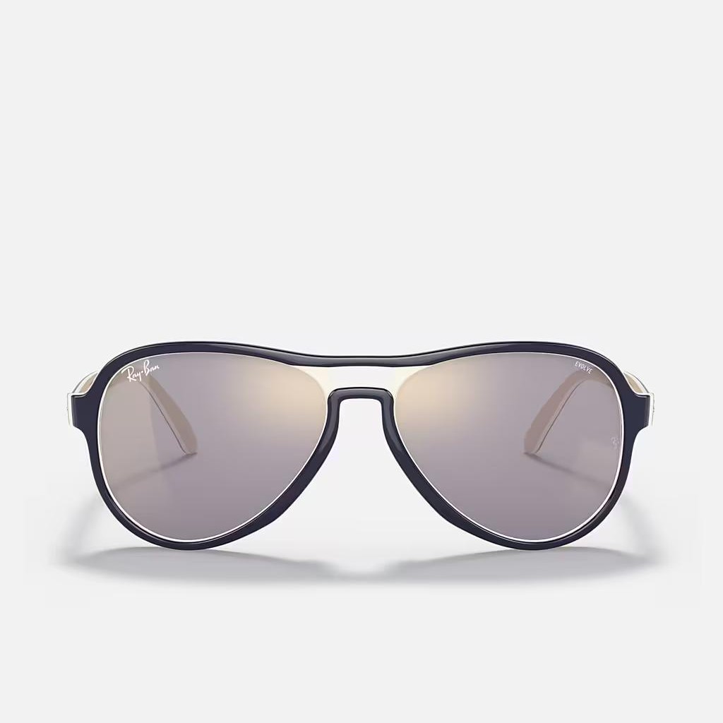 Kính Ray-Ban Vagabond Mirror Evolve Xanh Dương Xám