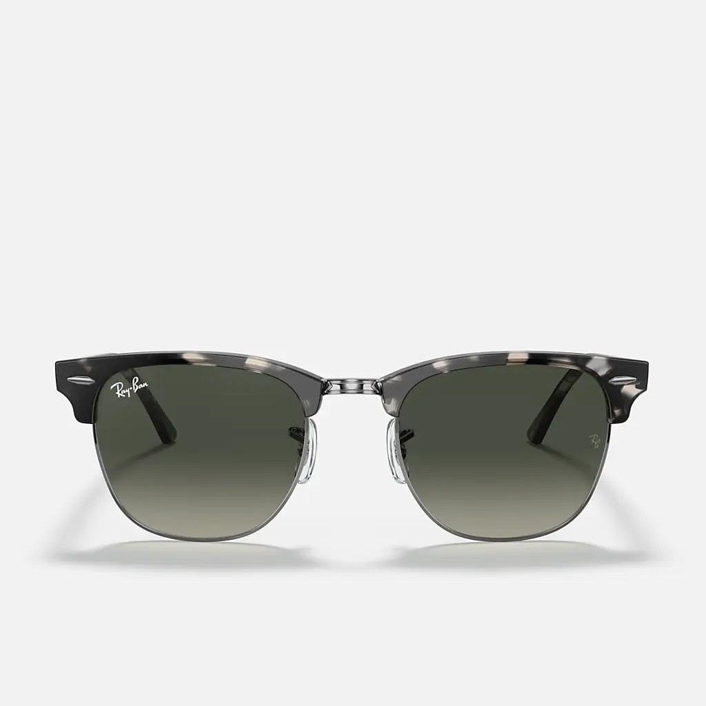 Kính Ray-Ban Clubmaster Fleck Xám Sáng