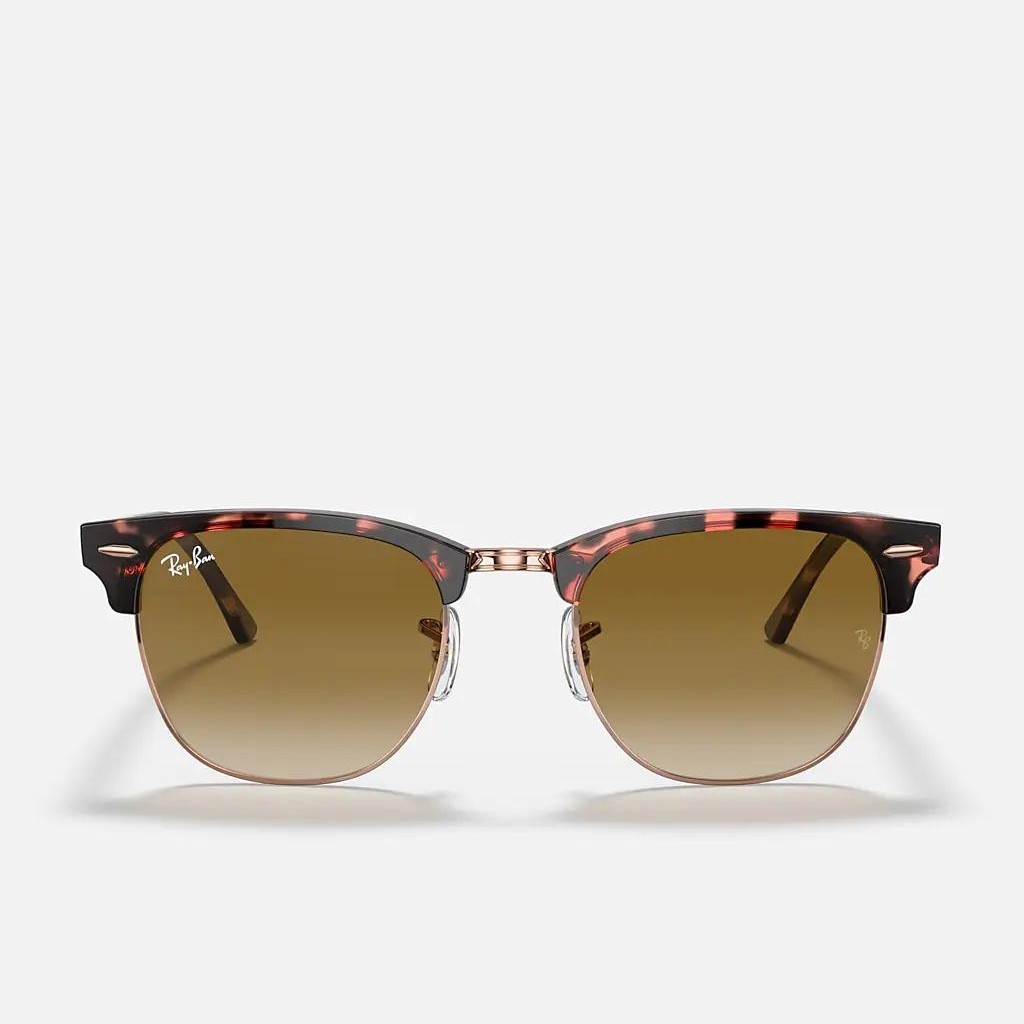 Kính Ray-Ban Clubmaster Fleck Nâu Sáng