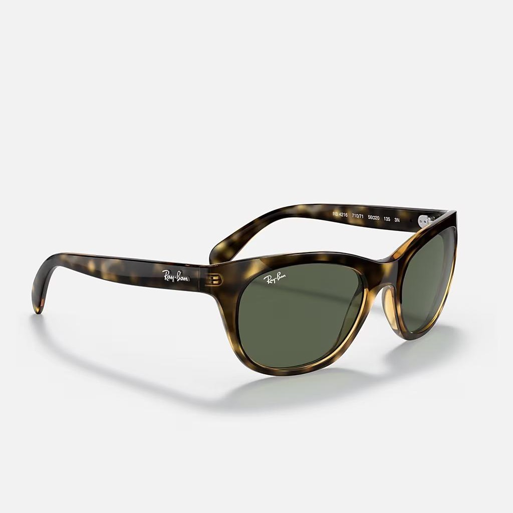 Kính Ray-Ban Rb4216 Nâu Xanh Lá