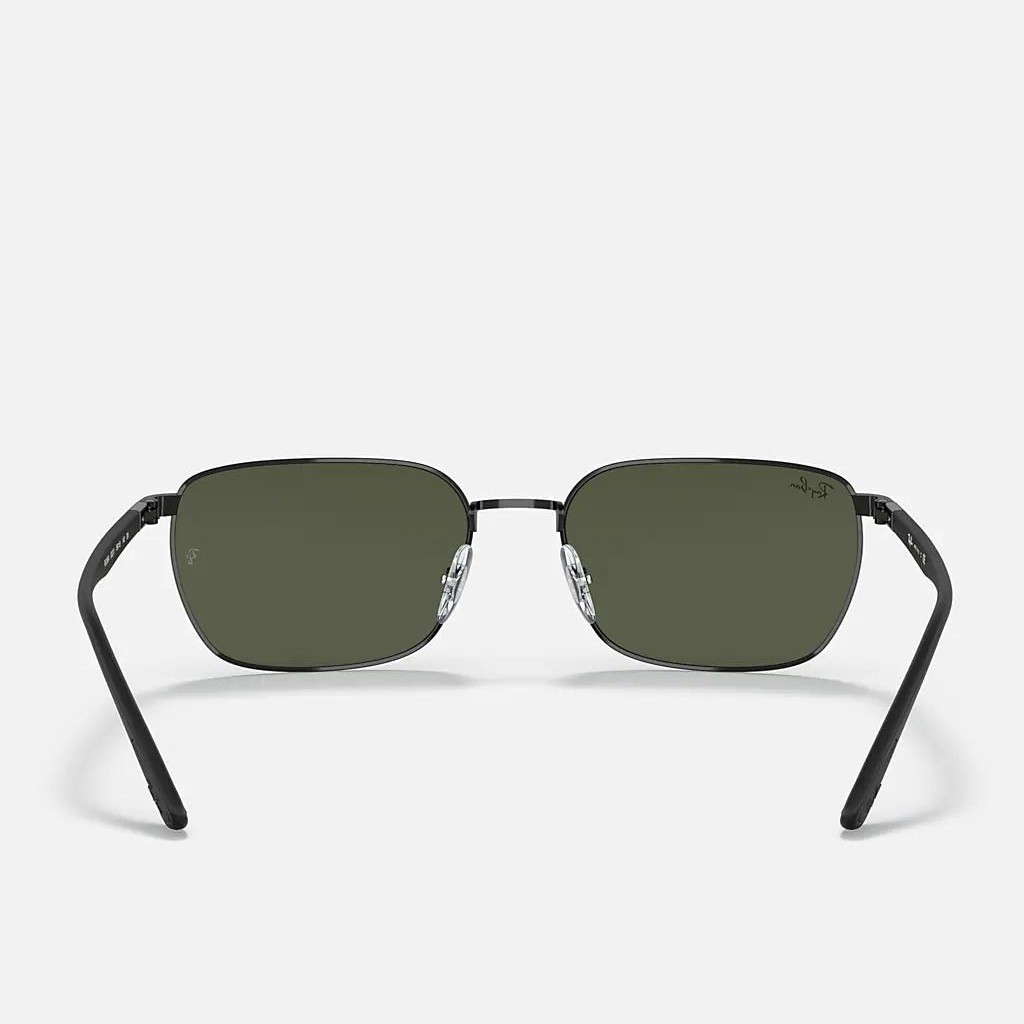 Kính Ray-Ban Rb3684 Đen Xanh Lá