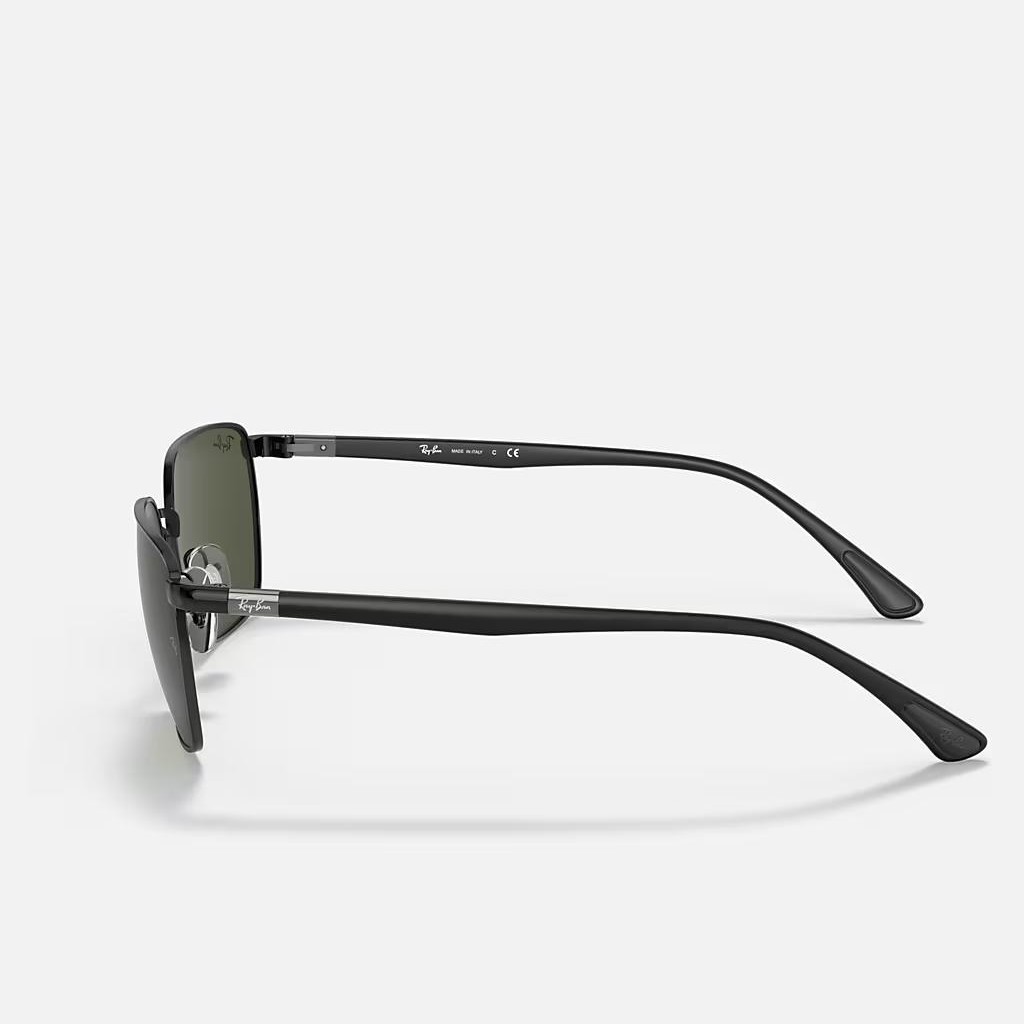 Kính Ray-Ban Rb3684 Đen Xanh Lá