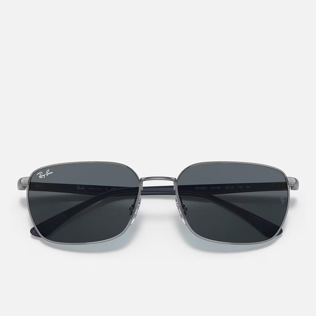 Kính Ray-Ban Rb3684 Xám Xanh Dương