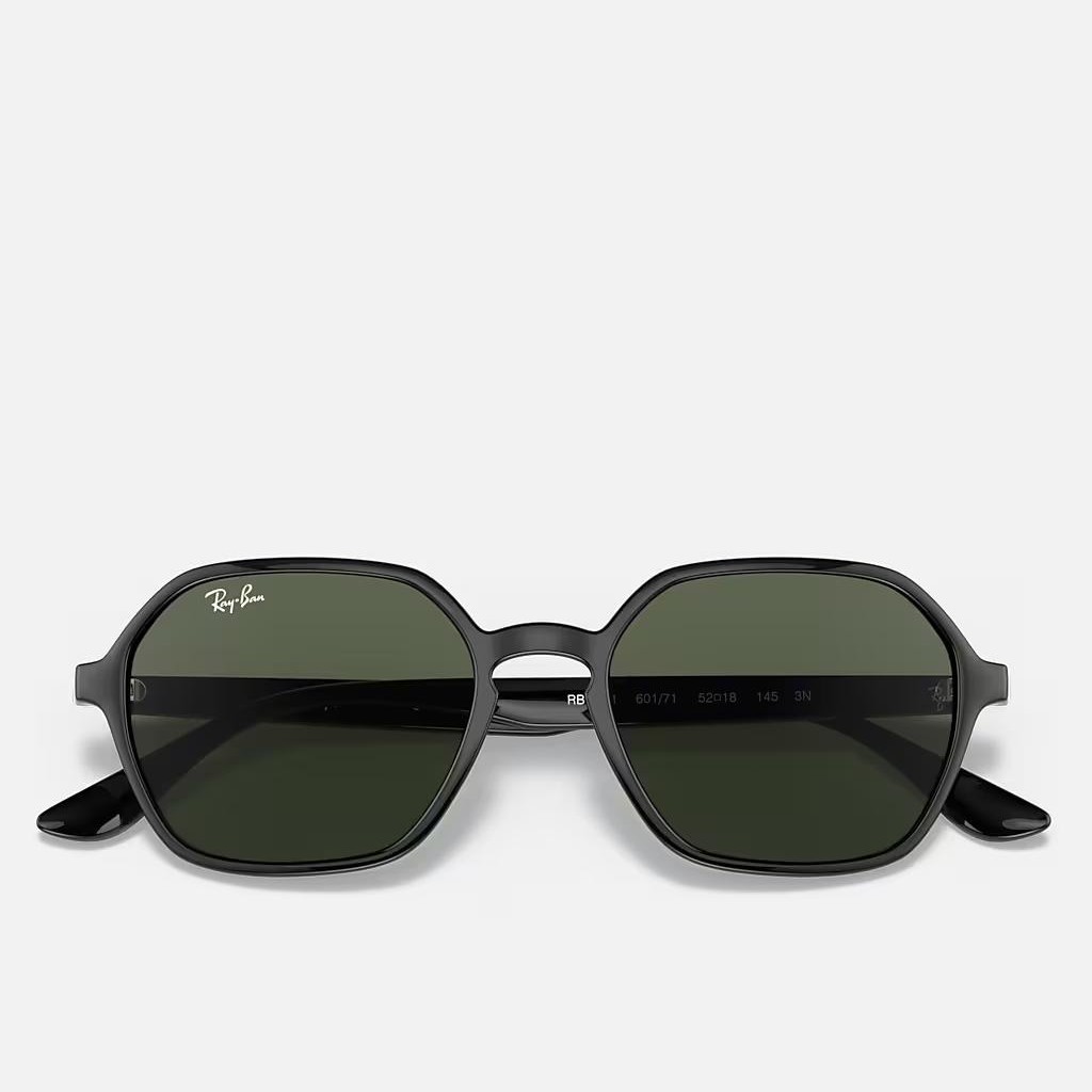 Kính Ray-Ban Rb4361 Đen Xanh Lá