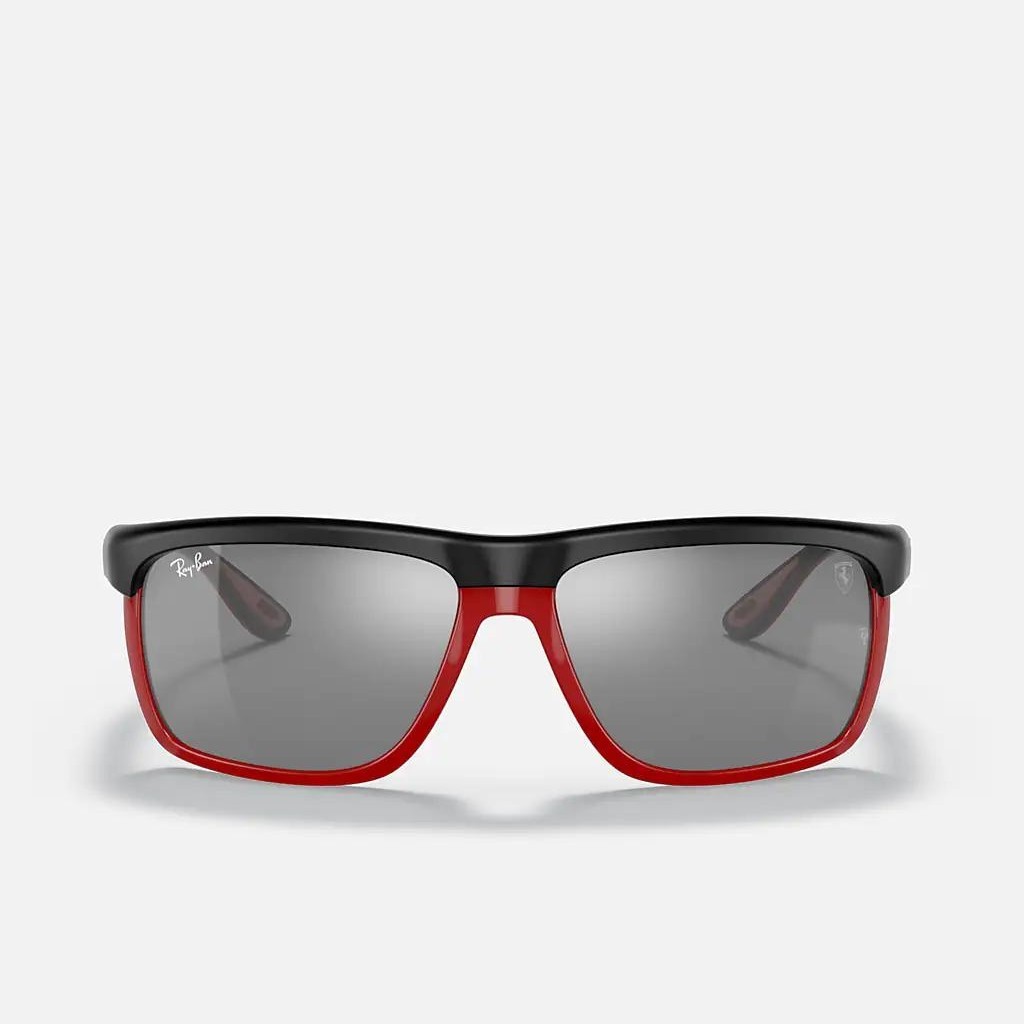 Kính Ray-Ban Rb4363M Scuderia Ferrari Collection Đen Nhám Xám