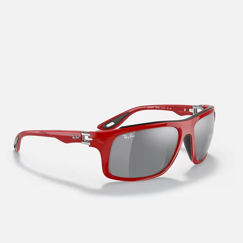 Kính Ray-Ban Rb4364M Scuderia Ferrari Collection Đỏ Xám