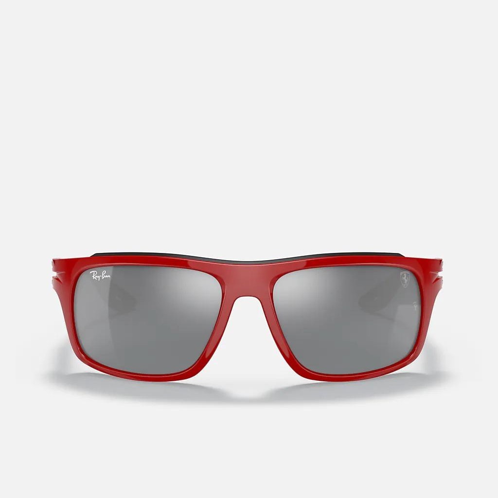 Kính Ray-Ban Rb4364M Scuderia Ferrari Collection Đỏ Xám