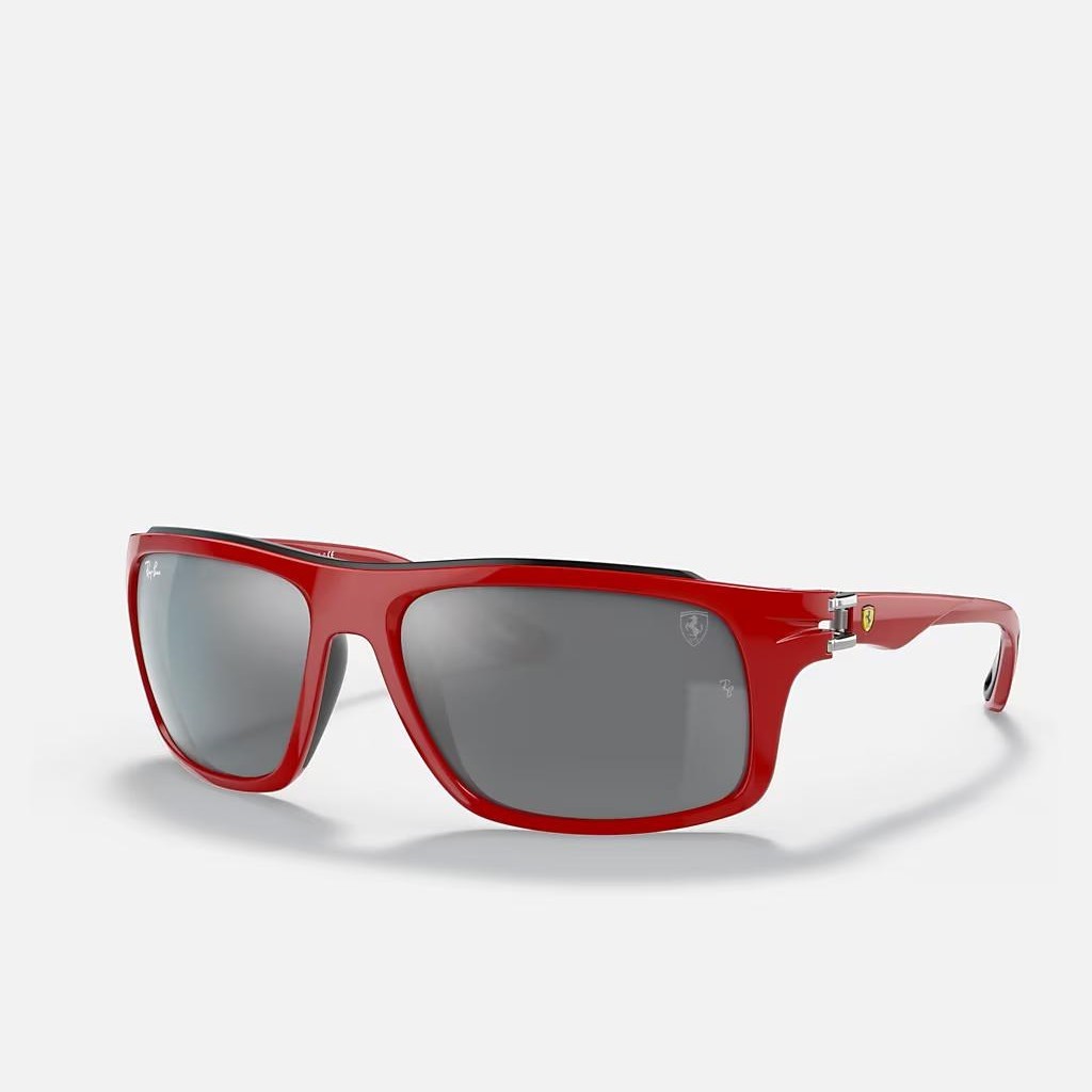 Kính Ray-Ban Rb4364M Scuderia Ferrari Collection Đỏ Xám