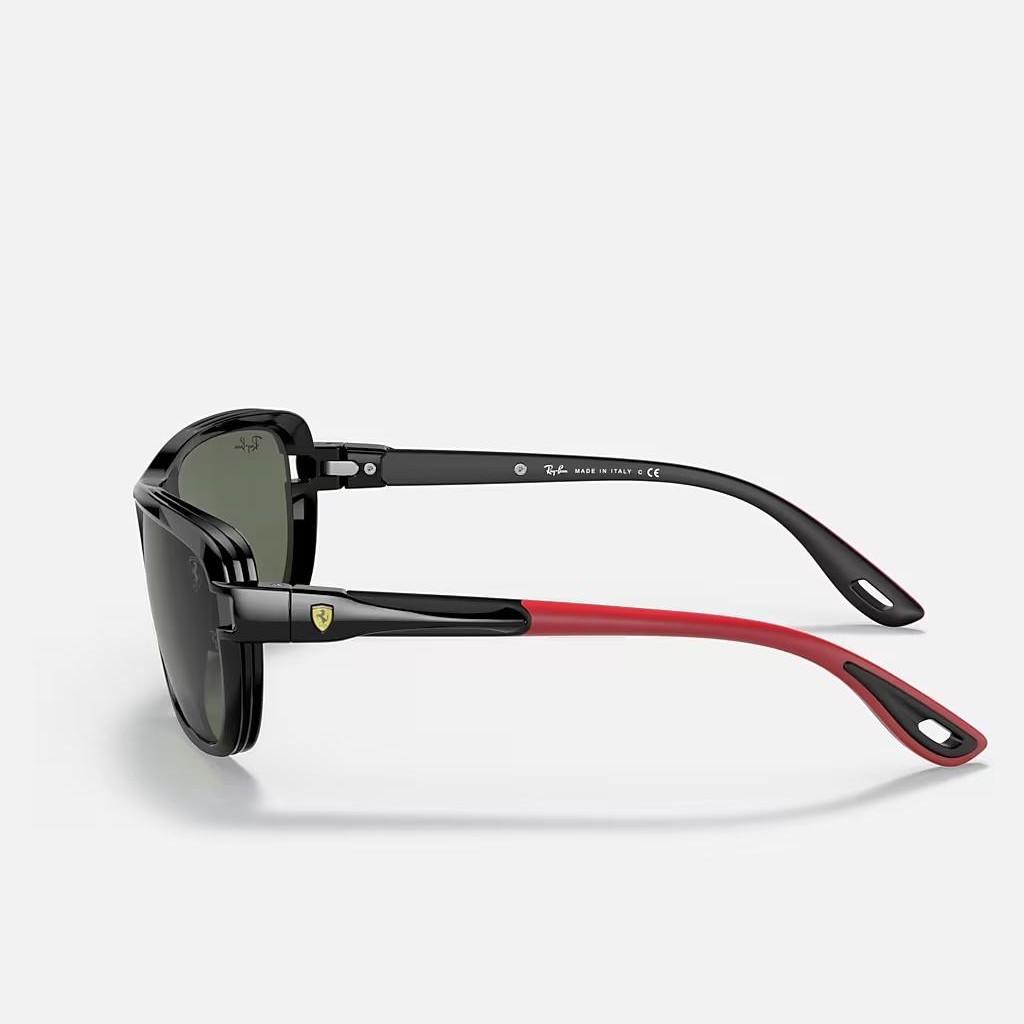 Kính Ray-Ban Rb4365M Scuderia Ferrari Collection Đen Xanh Lá