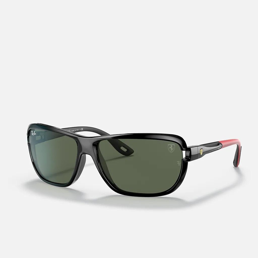 Kính Ray-Ban Rb4365M Scuderia Ferrari Collection Đen Xanh Lá