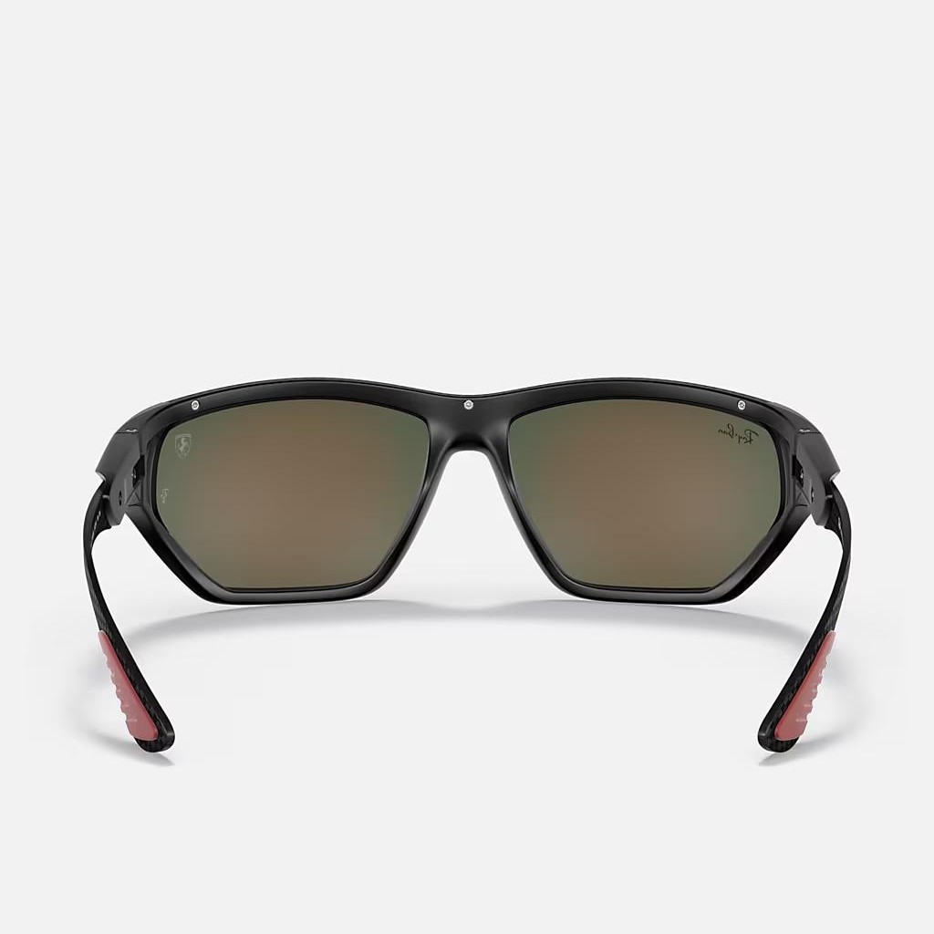 Kính Ray-Ban Rb8359M Scuderia Ferrari Collection Đen Nhám Đỏ