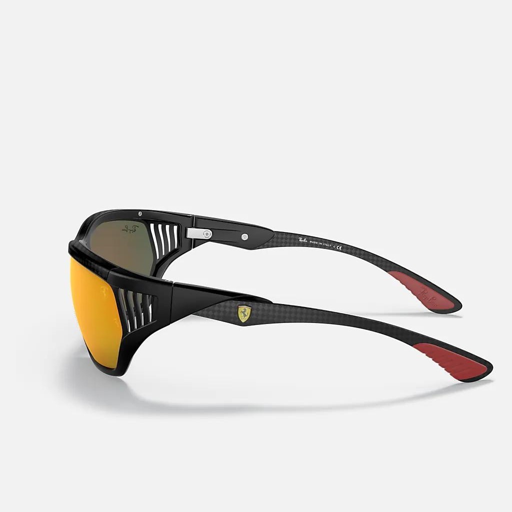 Kính Ray-Ban Rb8359M Scuderia Ferrari Collection Đen Nhám Đỏ