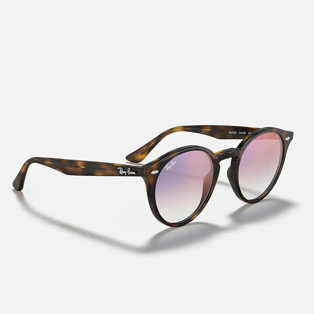 Kính Ray-Ban Rb2180 Nâu Xanh Dương