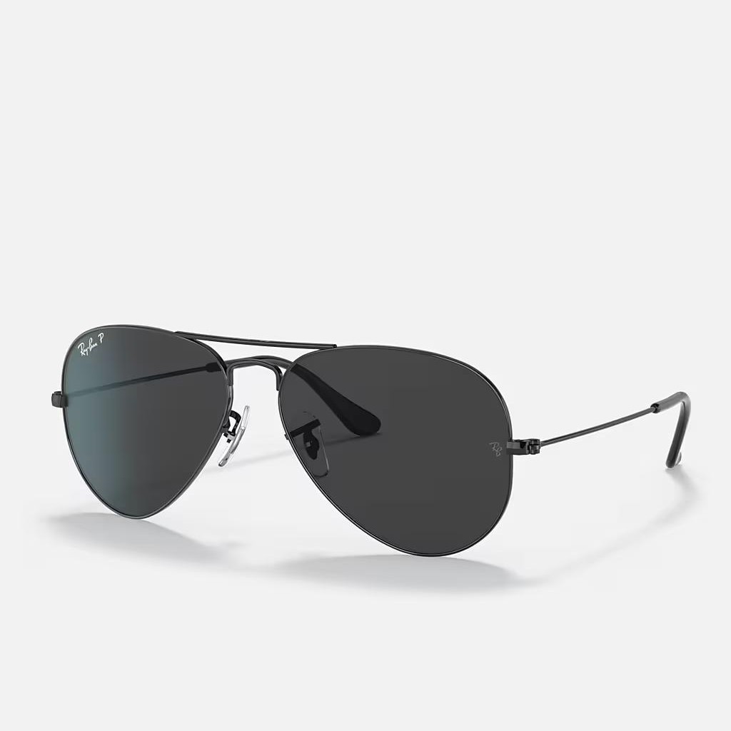 Kính Ray-Ban Aviator Total Black Đen