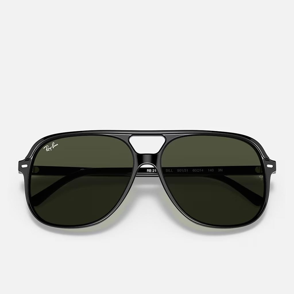 Kính Ray-Ban Bill Đen Xanh Lá