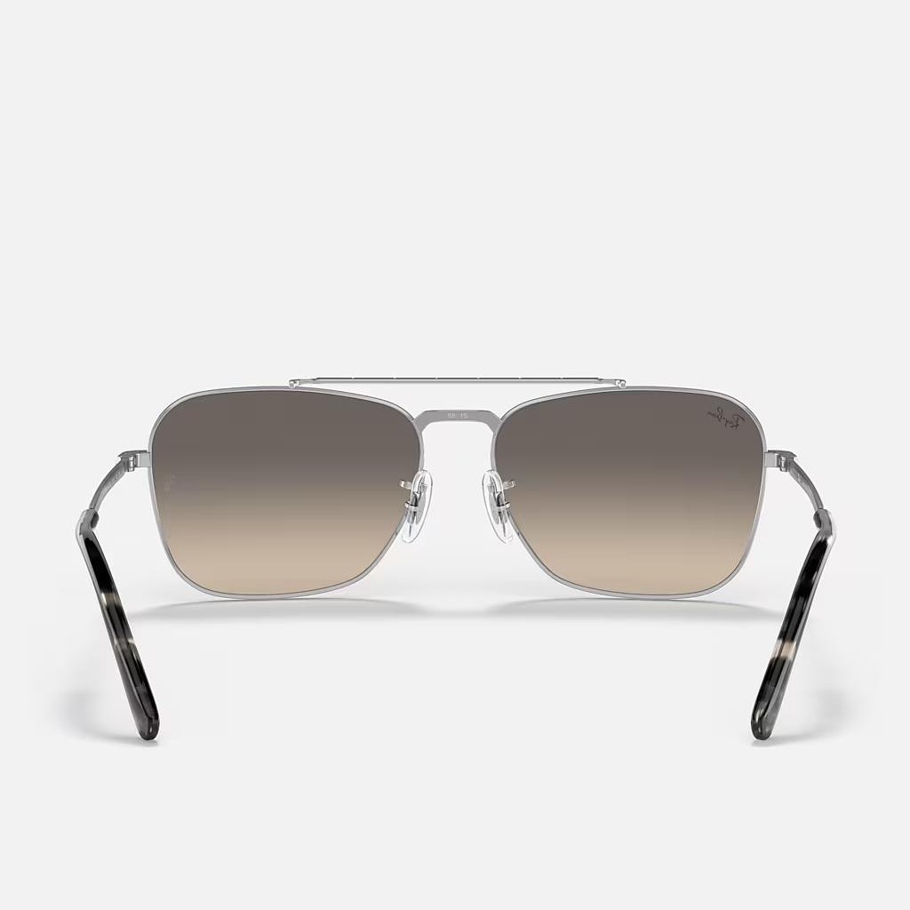 Kính Ray-Ban New Caravan Bạc Xám