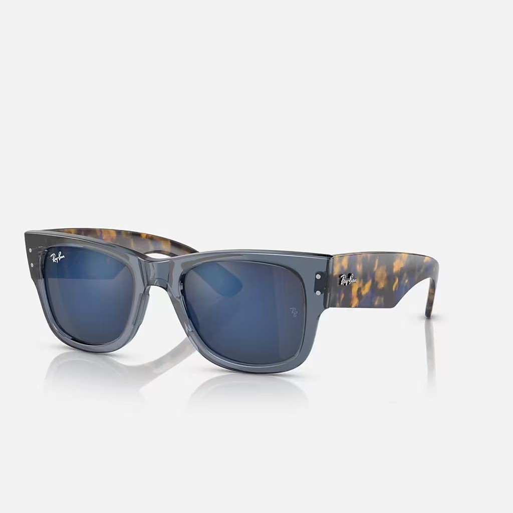 Kính Ray-Ban Mega Wayfarer Xanh Dương