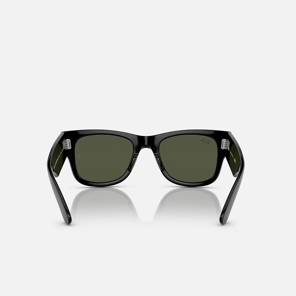 Kính Ray-Ban Mega Wayfarer Đen Xanh Lá