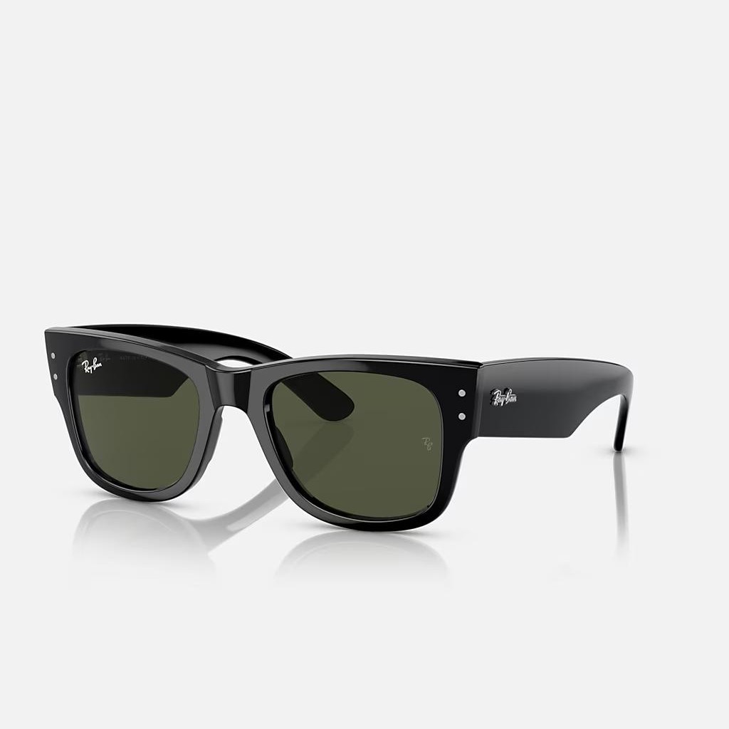 Kính Ray-Ban Mega Wayfarer Đen Xanh Lá