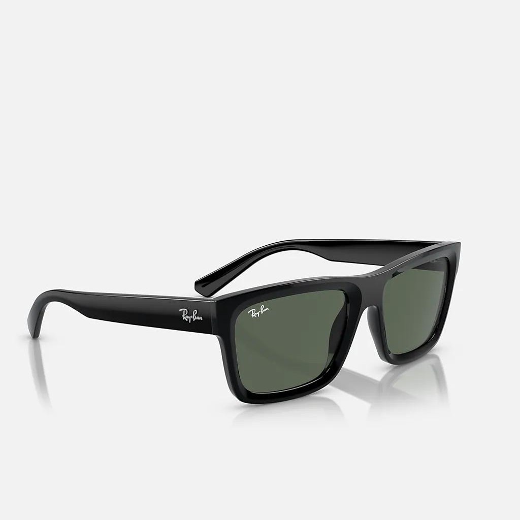 Kính Ray-Ban Warren Bio-Based Đen Xanh Lá