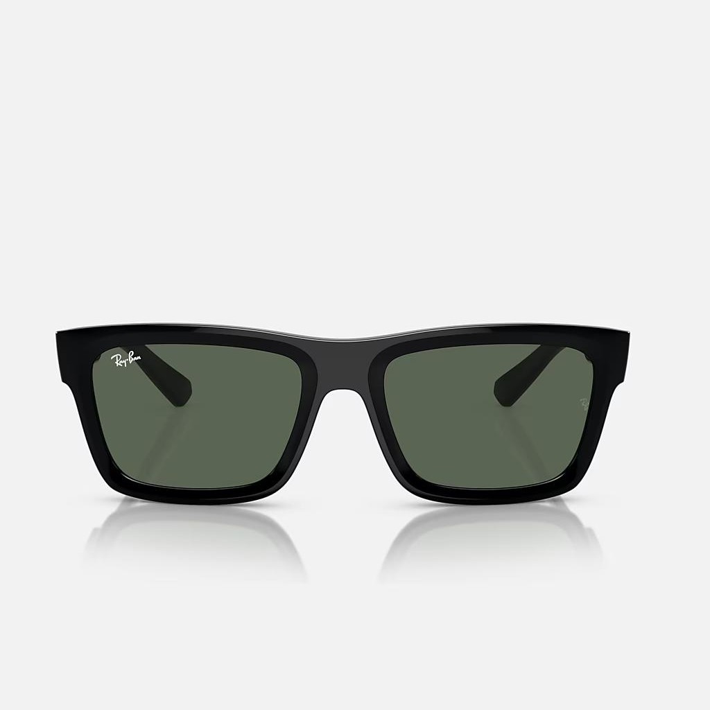 Kính Ray-Ban Warren Bio-Based Đen Xanh Lá