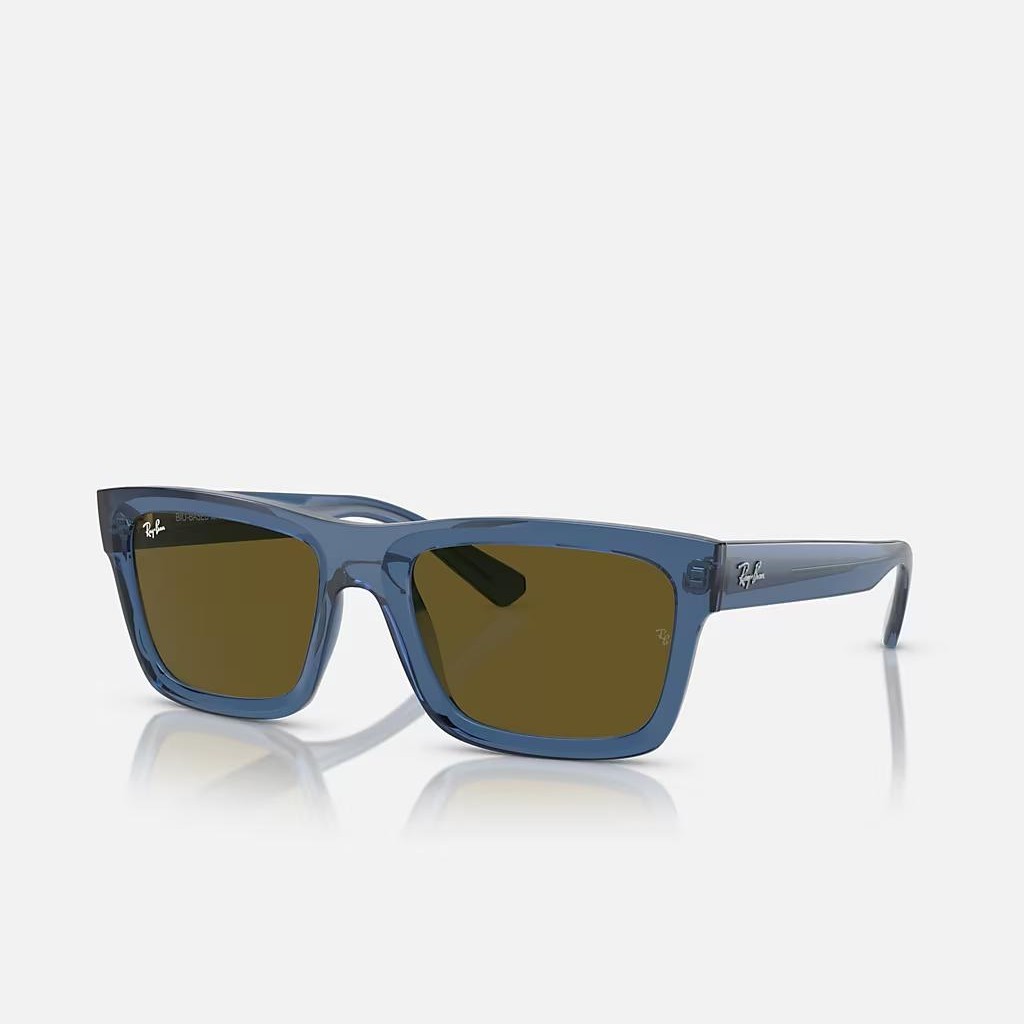 Kính Ray-Ban Warren Bio-Based Xanh Dương Nâu