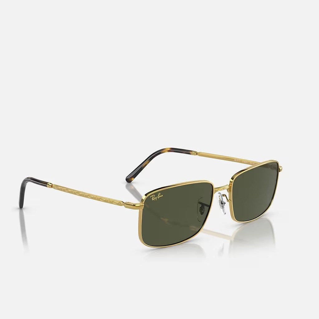 Kính Ray-Ban Rb3717 Vàng Xanh Lá