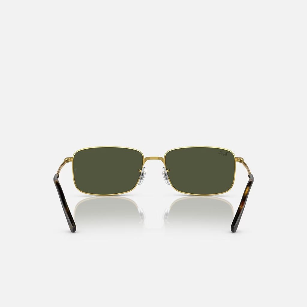 Kính Ray-Ban Rb3717 Vàng Xanh Lá