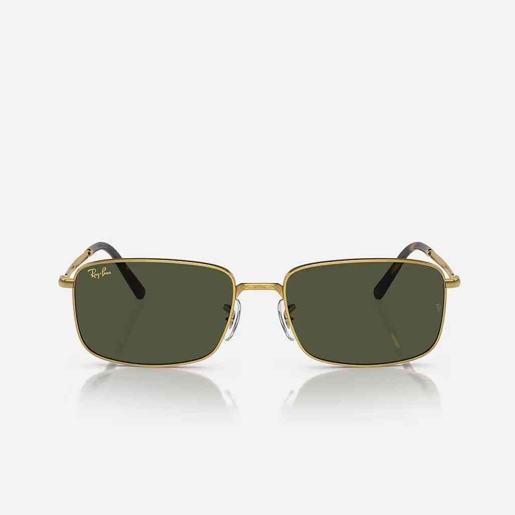 Kính Ray-Ban Rb3717 Vàng Xanh Lá