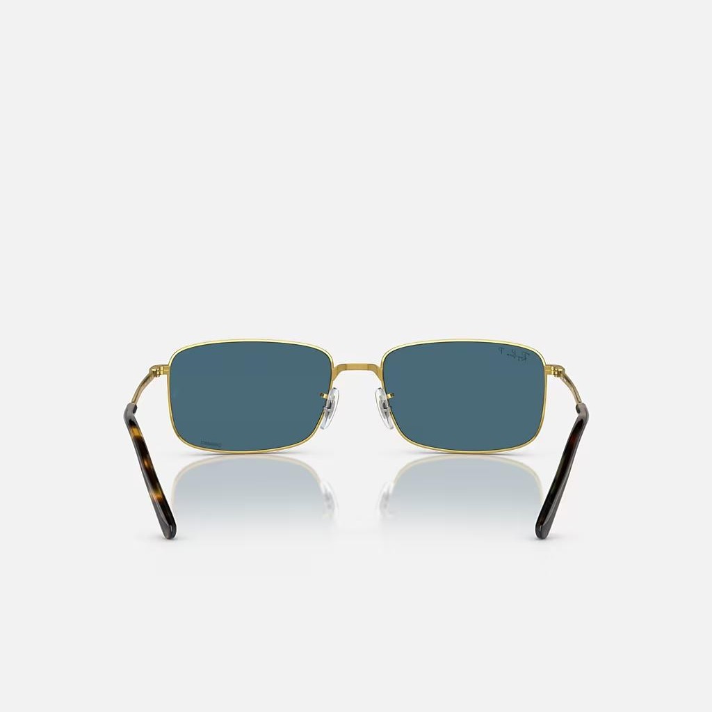 Kính Ray-Ban Rb3717 Vàng Xanh Dương