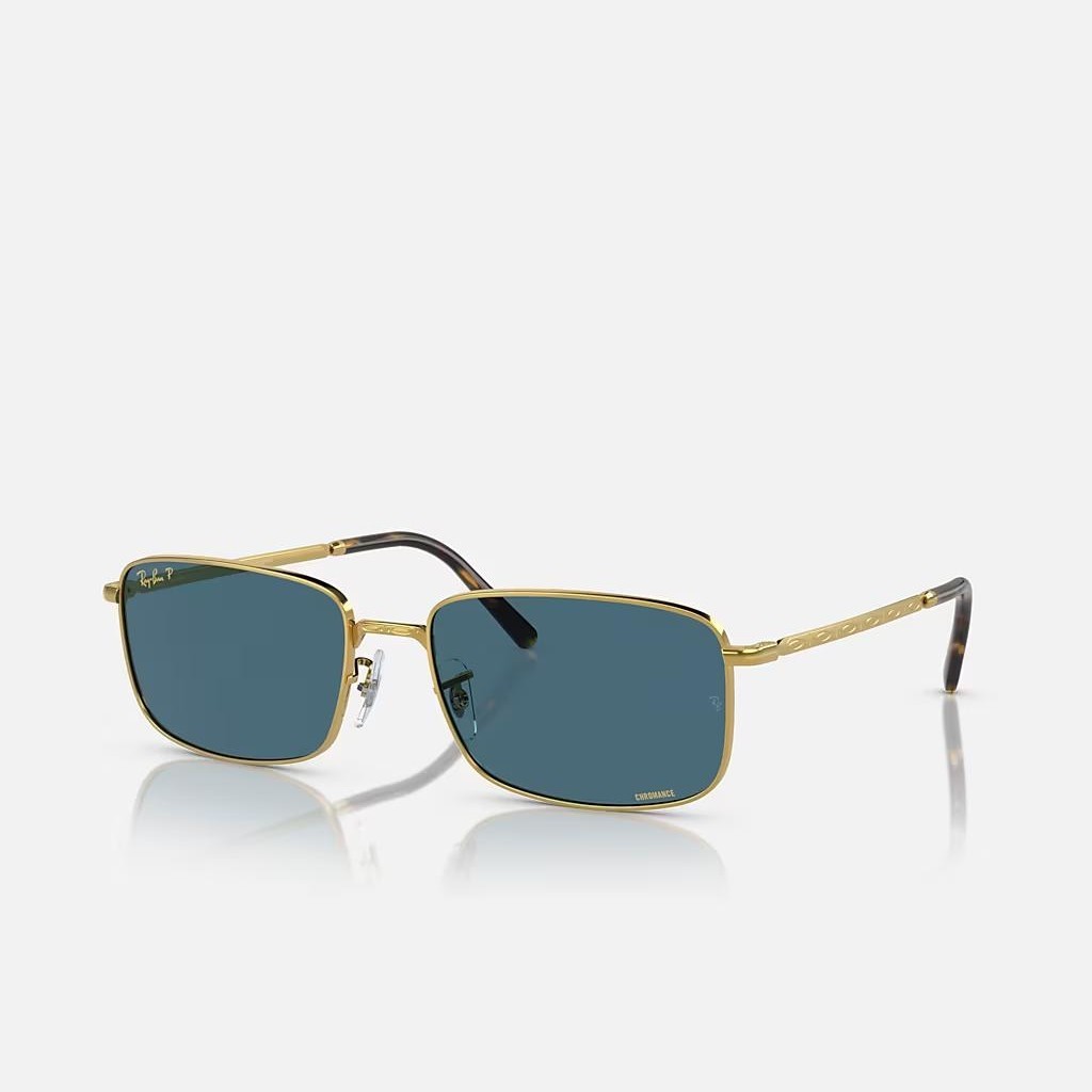 Kính Ray-Ban Rb3717 Vàng Xanh Dương