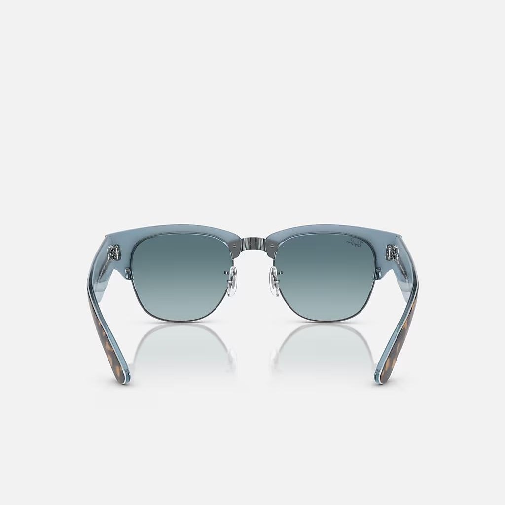 Kính Ray-Ban Mega Clubmaster Nâu Xanh Dương