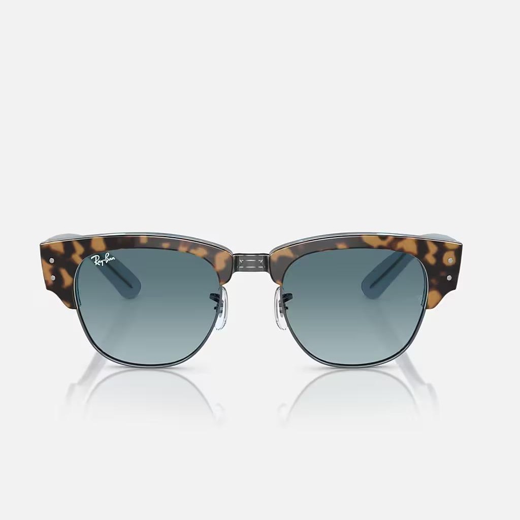 Kính Ray-Ban Mega Clubmaster Nâu Xanh Dương