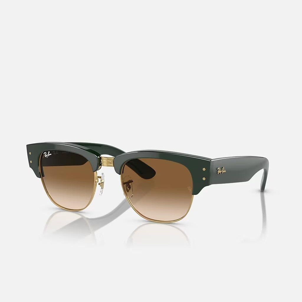 Kính Ray-Ban Mega Clubmaster Xanh Lá Nâu