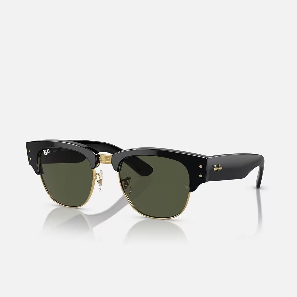 Kính Ray-Ban Mega Clubmaster Đen Xanh Lá