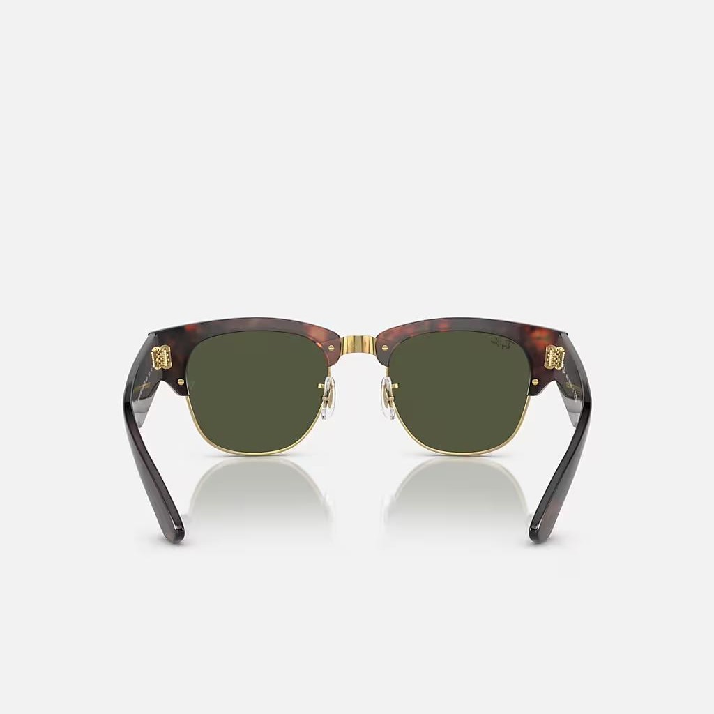 Kính Ray-Ban Mega Clubmaster Nâu Xanh Lá