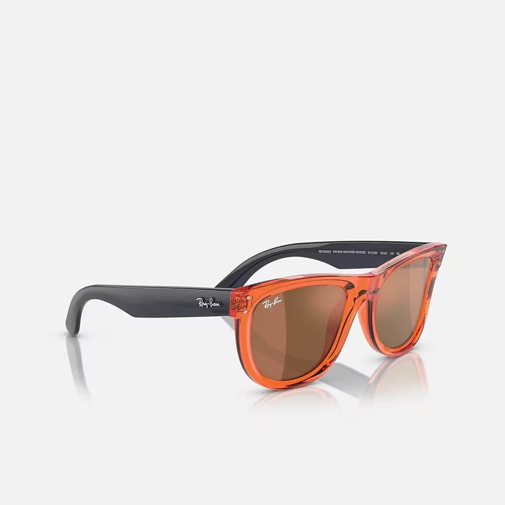 Kính Ray-Ban Wayfarer Reverse Đen Cam