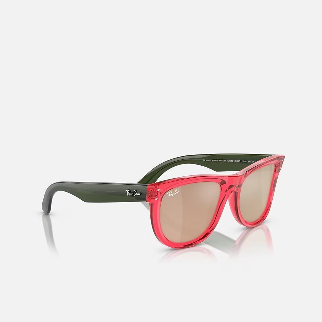 Kính Ray-Ban Wayfarer Reverse Đen Hồng