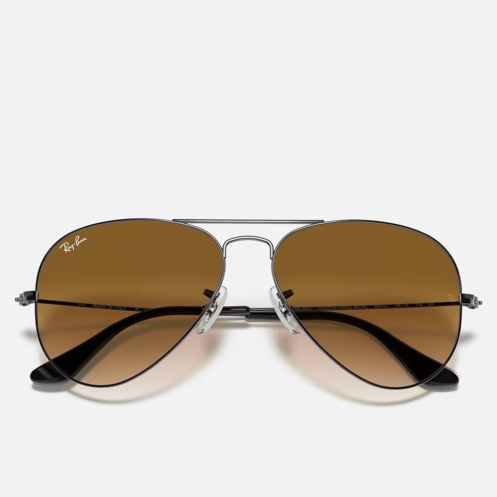 Kính Ray-Ban Aviator Gradient Xám Nâu