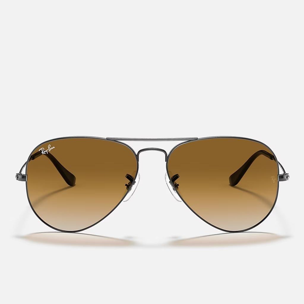 Kính Ray-Ban Aviator Gradient Xám Nâu