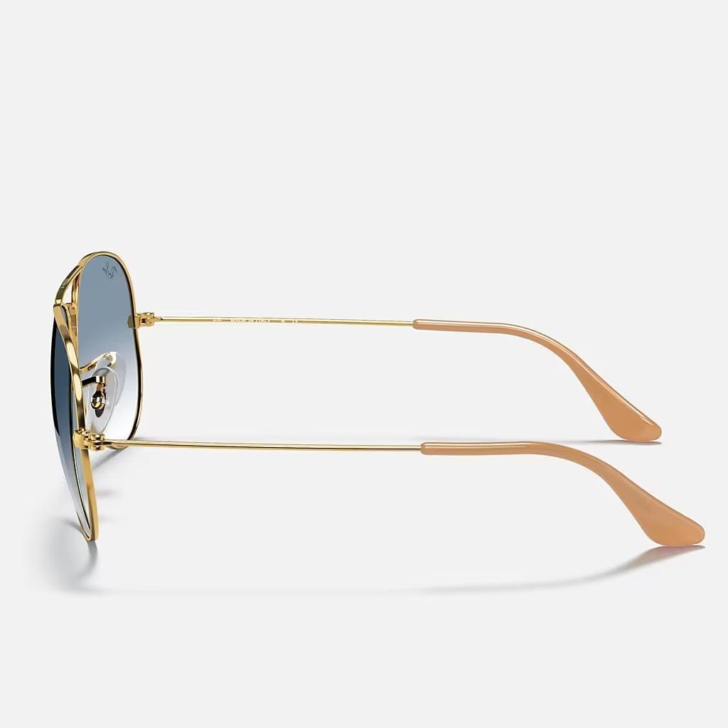 Kính Ray-Ban Aviator Gradient Vàng Xanh Dương Sáng