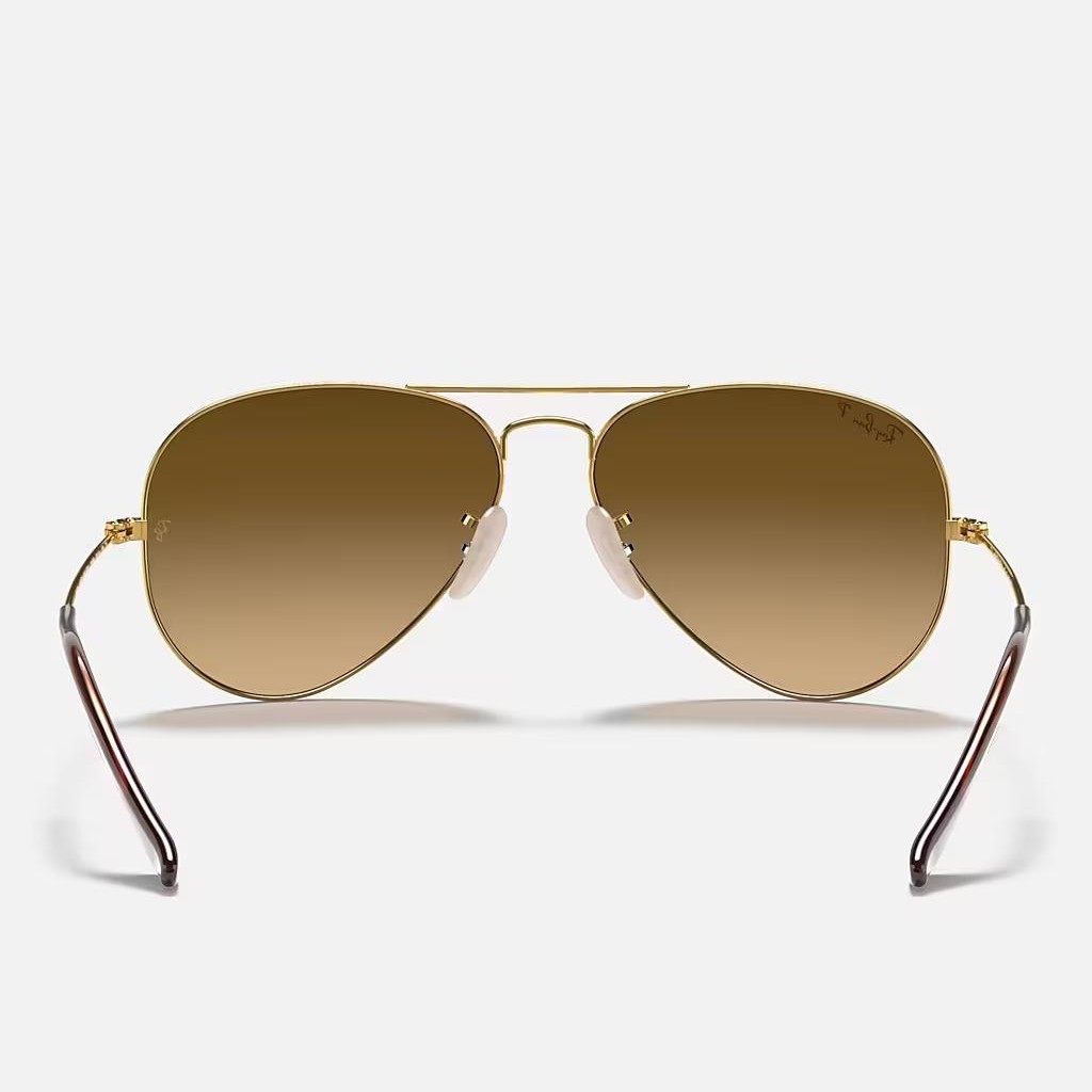 Kính Ray-Ban Aviator Gradient Vàng Nâu