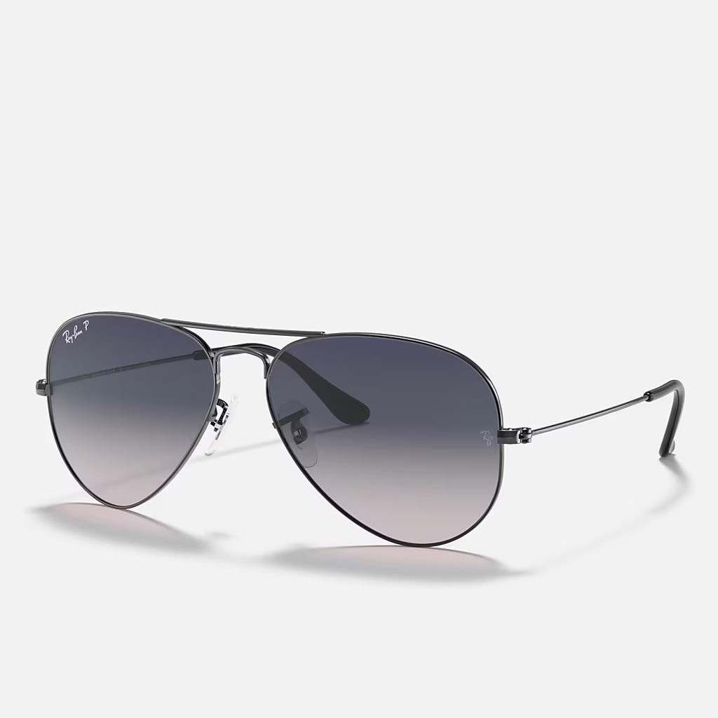 Kính Ray-Ban Aviator Gradient Xám Xanh Dương