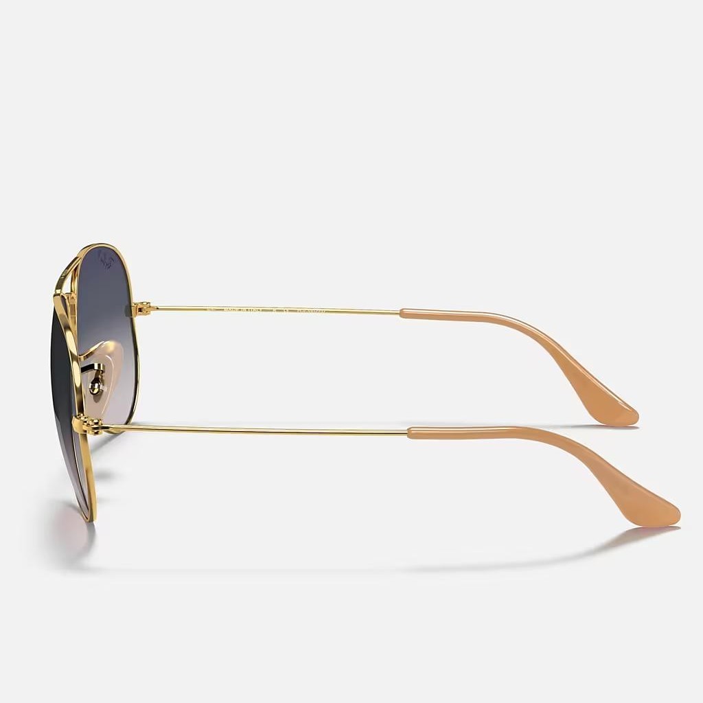 Kính Ray-Ban Aviator Gradient Vàng Xanh Dương Xám