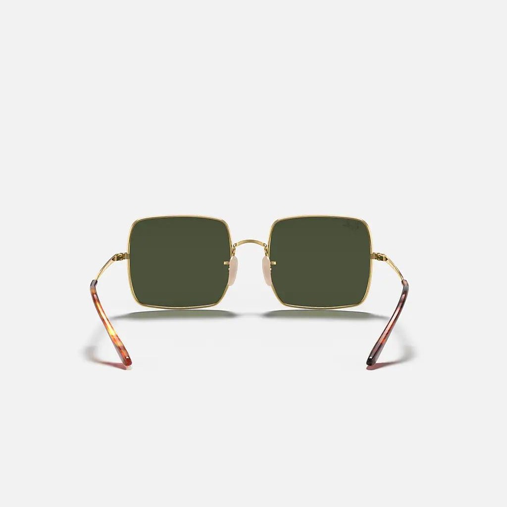 Kính Ray-Ban Square 1971 Classic Vàng Xanh Lá