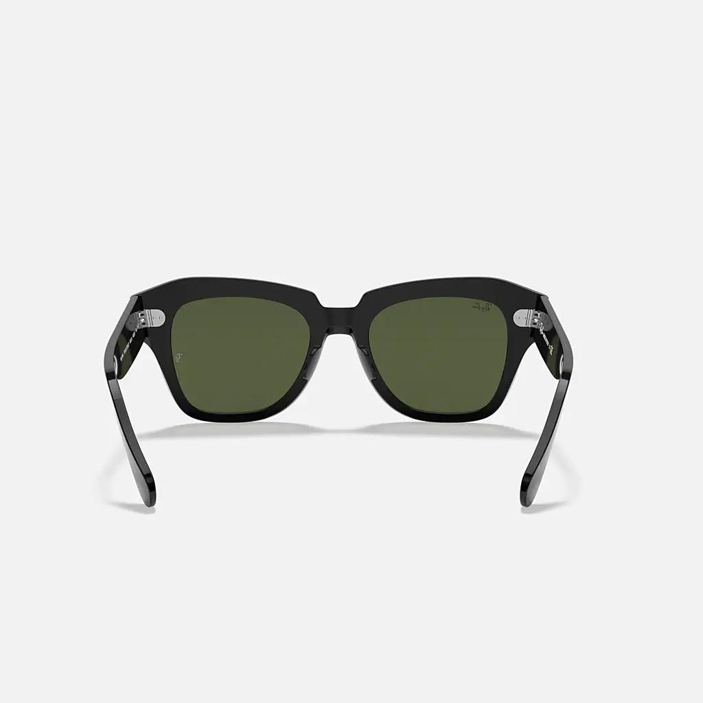 Kính Ray-Ban State Street Đen Xanh Lá