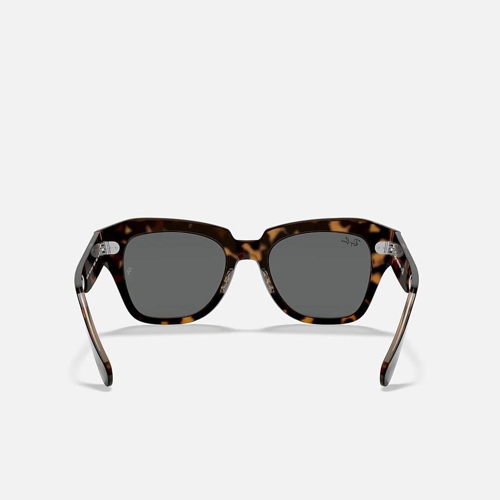 Kính Ray-Ban State Street Nâu Xám Đậm