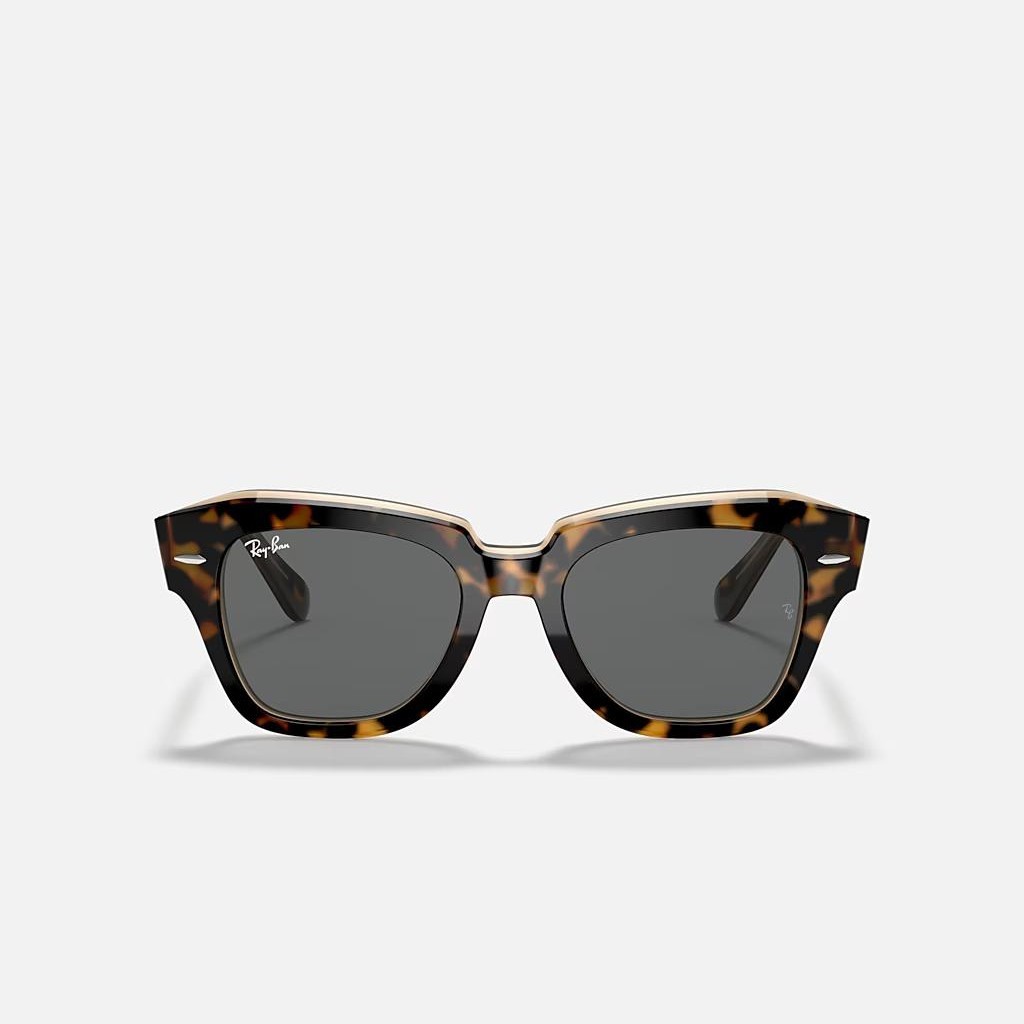 Kính Ray-Ban State Street Nâu Xám Đậm