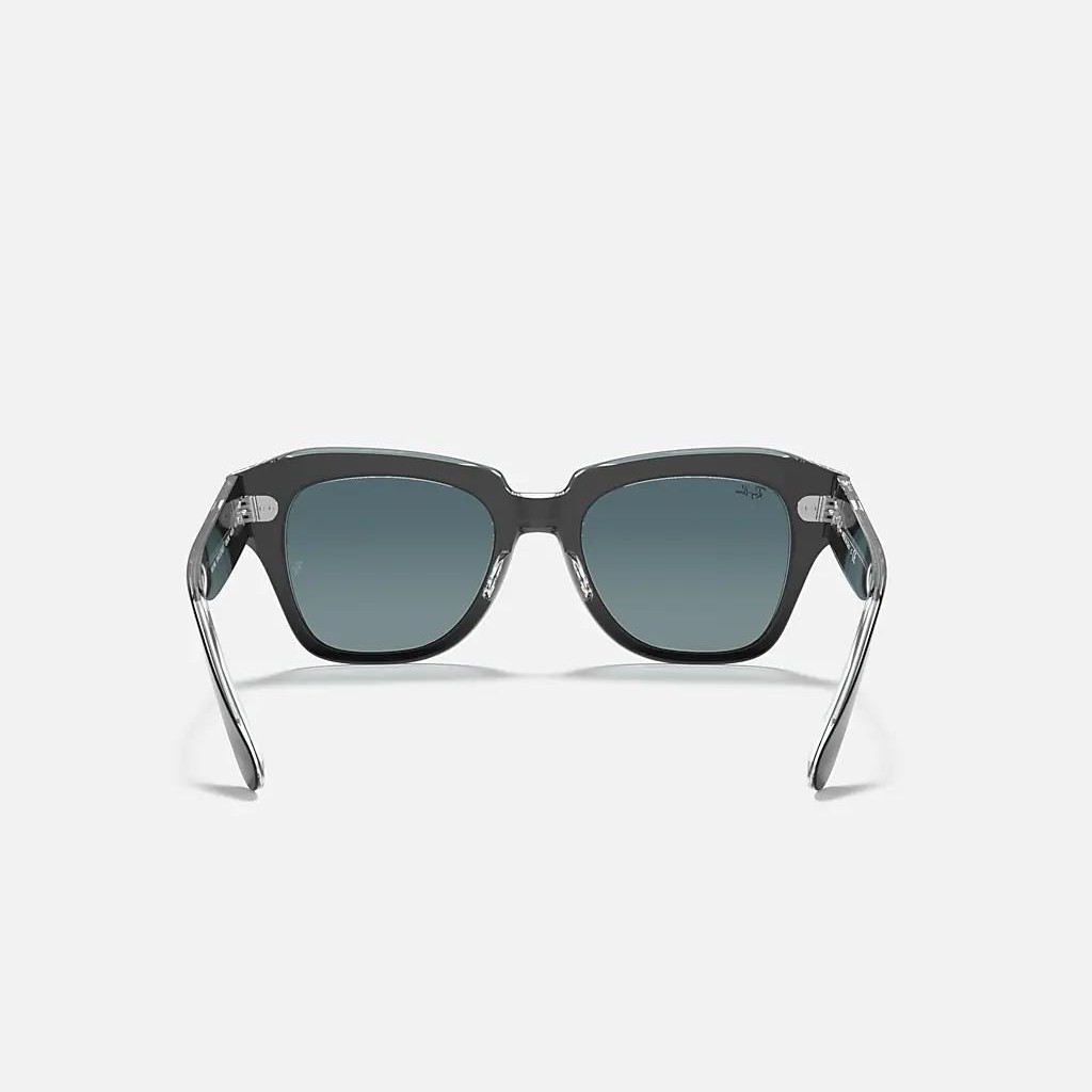 Kính Ray-Ban State Street Đen Xanh Dương