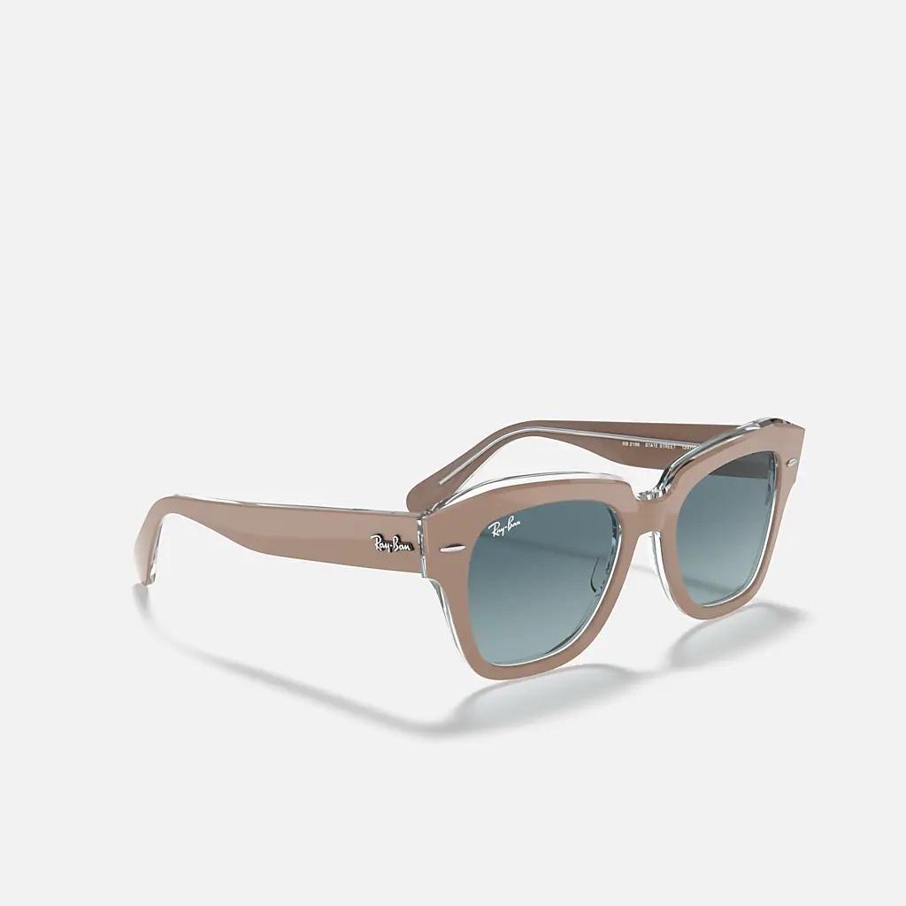 Kính Ray-Ban State Street Xám Xanh Dương